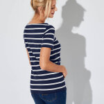 T - shirt marinire manches courtes - blancheporte