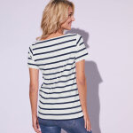 T - shirt marinire manches courtes - blancheporte