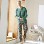 T - shirt pyjama impression placée manches longues - blancheporte T - shirt pyjama impression placée manches longues - blancheporte