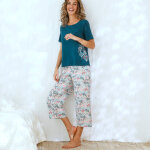 T - shirt de pyjama imprim ikat - blancheporte
