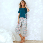 T - shirt de pyjama imprim� ikat - blancheporte