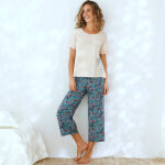 T - shirt de pyjama imprim� ikat - blancheporte