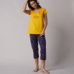 T - shirt de pyjama manches courtes imprim estrella - blancheporte