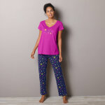 T - shirt de pyjama manches courtes imprim estrella - blancheporte