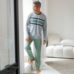 T - shirt pyjama rayures manches longues - blancheporte T - shirt pyjama rayures manches longues - blancheporte