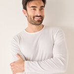 T - shirt sous - vtement homme ras de cou manches longues - eminence