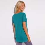 T - shirt uni col rond, coton biologique( * * ) - blancheporte T - shirt uni col rond, coton biologique( * * ) - blancheporte