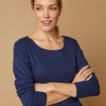 T - shirt manches longues, jersey en coton biologique( * * ) - blancheporte