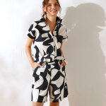 Short coton coupe large - coeur au sud