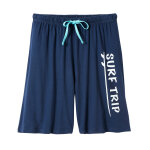 Short de pyjama coton bleu marine - blancheporte