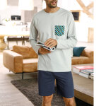 Short pyjama uni marine - blancheporte
