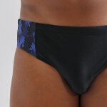 Slip de bain motif graphique c�t�s - blancheporte