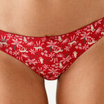 Slip coton imprim motifs  panthre  assortis lot de 4 - blancheporte