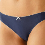 Slip coton stretch imprim�  fleurs' - lot de 4 - blancheporte