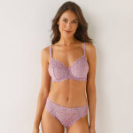 Slip dentelle unie arum - 38 / 40 - bleu - sans complexe