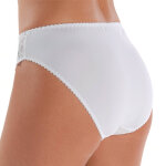 Slip dentelle unie arum - 38 / 40 - blanc - sans complexe