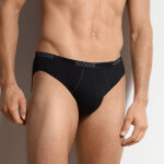 Slip ferm� forme mini - lot de 3 - 79 / 84 - noir - sloggi