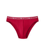 Slip fermé taille basse dim - lot de 3 - 85 / 92 - gris / noir / rouge - dim Slip fermé taille basse dim - lot de 3 - 85 / 92 - gris / noir / rouge - dim