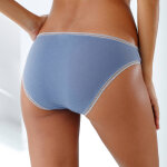 Slip imprime � motifs fleurettes � en coton lot de 4 assortis - blancheporte