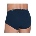 Slip ouvert forme maxi - 79 / 84 - bleu - sloggi