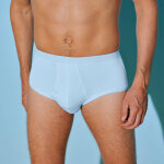 Slip ouvert taille haute - lot de 2 - 85 / 92 - bleu - eminence Slip ouvert taille haute - lot de 2 - 85 / 92 - bleu - eminence