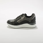 Sneakers compenses en cuir - blancheporte