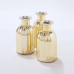 Soliflores en verre - lot de 3 - blancheporte