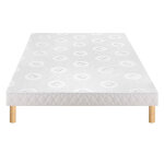 Sommier tapissier  lattes 14 cm mrinos - merinos