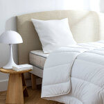 Sous - taie protge - oreiller matelasse qualit htellerie - blancheporte