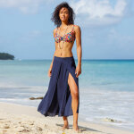 Soutien - gorge de bain drap imprim toboki, avec armatures - blancheporte