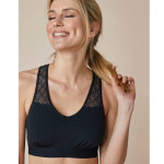 Soutien - gorge brassire coton dos dentelle - lot de 2 - blancheporte