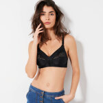 Soutien - gorge claudette sans armatures - 1 + 1 gratuit (1) - 85b - noir - triumph