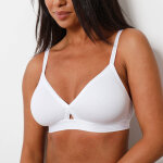 Soutien - gorge coton forme croise - sans armatures - blancheporte