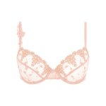 Soutien - gorge embotant tulle brod bicolore  white nights  - avec armatures - 90c - orange - passionata ...