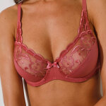 Soutien - gorge  essential elegance  dentelle forme embotante - avec armatures - playtex