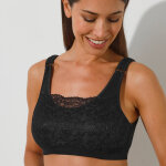 Soutien - gorge forme brassire coton stretch avec bretelles rglables - sans armatures - blancheporte ...