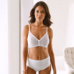 Soutien - gorge forme emboîtante en dentelle isili - sans armatures - 100b - Écru - confidence lingerie ... Soutien - gorge forme emboîtante en dentelle isili - sans armatures - 100b - Écru - confidence lingerie ...