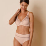 Soutien - gorge forme minimiseur en microfibre et tulle paia, avec armatures - 95c - rose - confidence ...