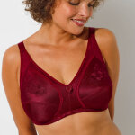 Soutien - gorge grand maintien maille brode - sans armatures - blancheporte