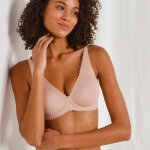 Soutien - gorge microfibre invisible body touch - avec armatures flexibles - 85b - beige - dim