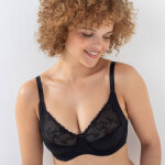 Soutien - gorge minimiseur microfibre et tulle brod avec armatures - lot de 2 - blancheporte