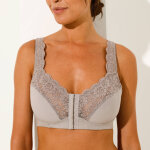 Soutien - gorge ouverture devant - sans armatures - blancheporte