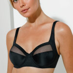 Soutien - gorge  perfect silhouette  tulle et microfibre forme embotante - avec armatures - playtex