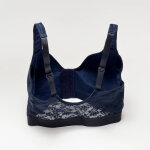 Soutien - gorge post - op�ratoire ouvert devant en dentelle - sans armatures - blancheporte