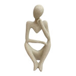 Statuette effet sabl - blancheporte