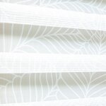 Store enrouleur jour / nuit motif feuilles - blancheporte