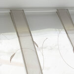 Store fine broderie feuilles - blancheporte