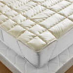 Surmatelas laine anti - acariens proneem - blancheporte
