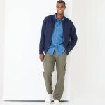 Sweat col bomber enti�rement zipp� uni - blancheporte