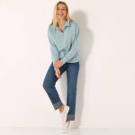 Sweat col montant zipp en molleton gratt - blancheporte